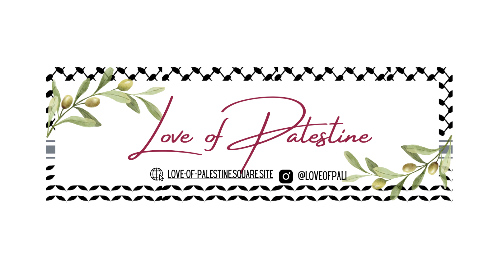 love palestine logo
